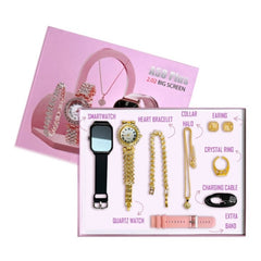 A58 Plus 6 IN 1 Smartwatch Set